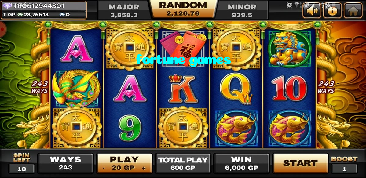 available types of fortune games bet including pre-match live express and system bets
